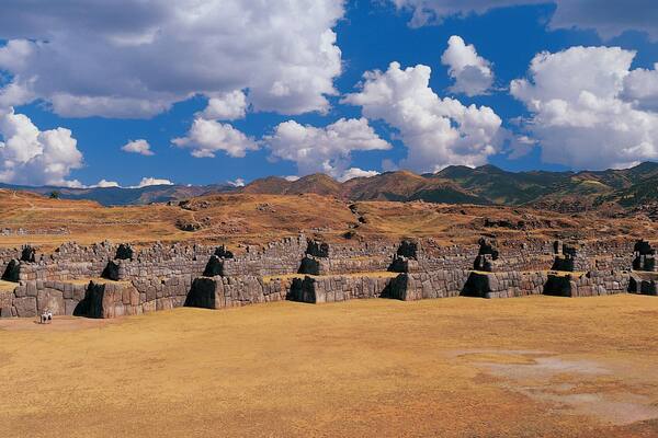 Inca fort at Sacsayhuaman, Cusco, Peru