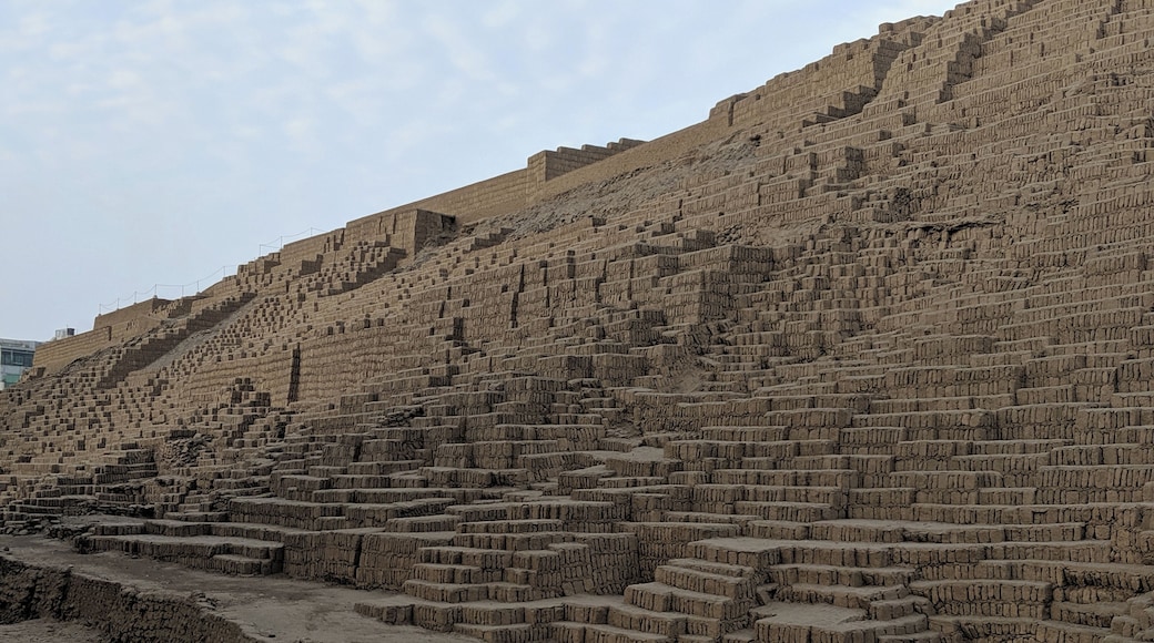 Ruins unearthed in Lima surrounded by the modernity that has grown up around it. Interesting tour.