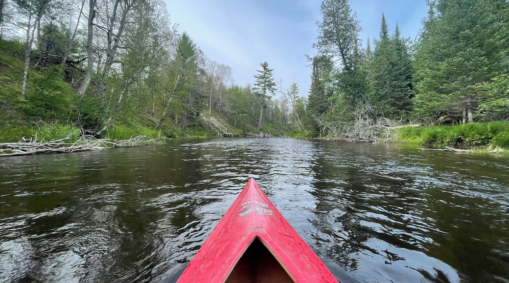 Kayak on the river