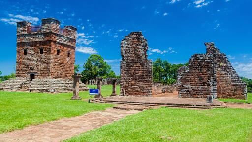 Jesuit mission ruins in Trinidad, Paraguay