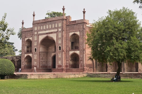 Tomb of Jahangir. 17th century mausoleum built for Mughal Emperor