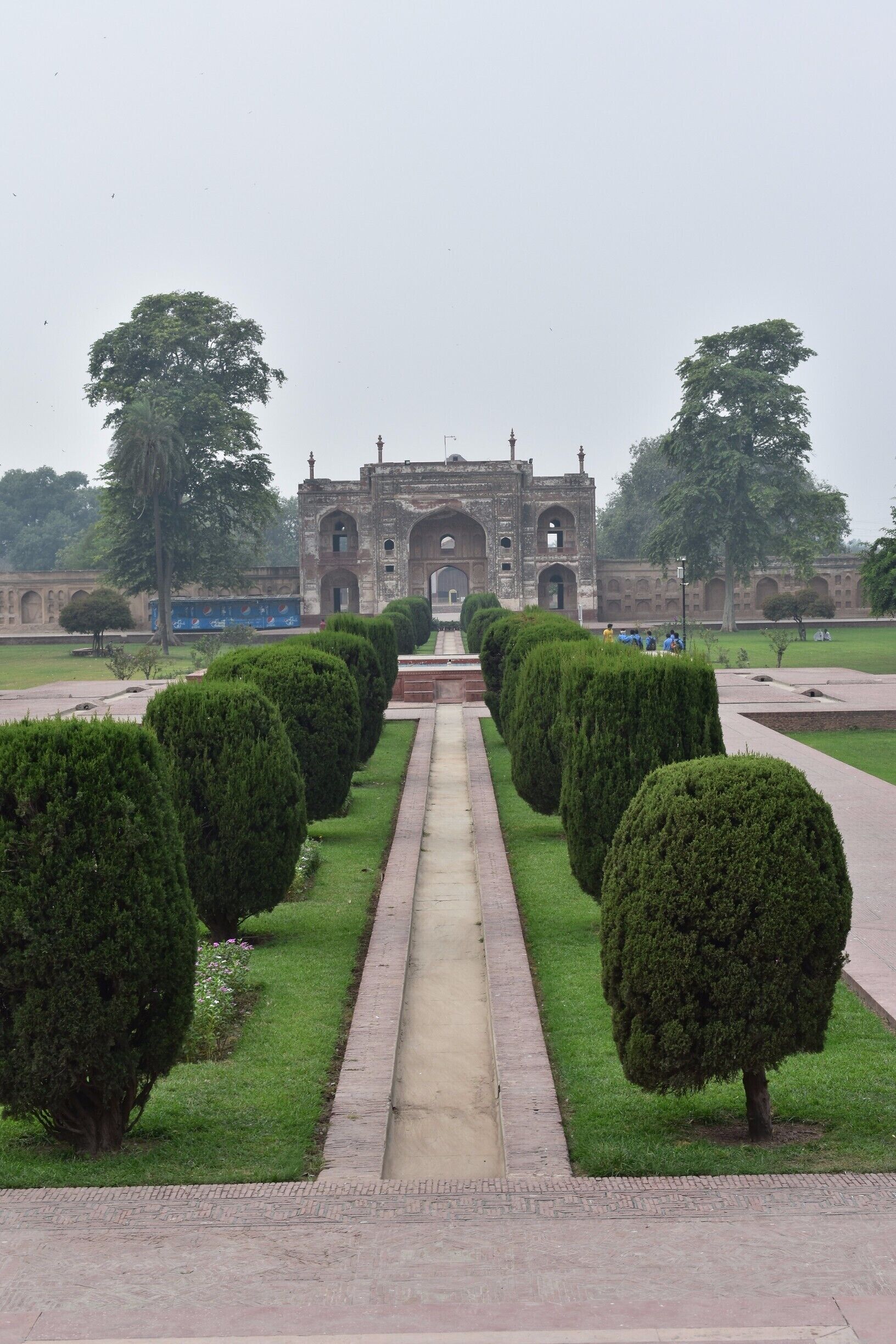 Tomb of Jahangir. 17th century mausoleum built for Mughal Emperor