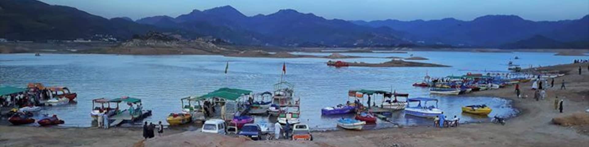 A Beautiful View of Khan Pur Dam KPK