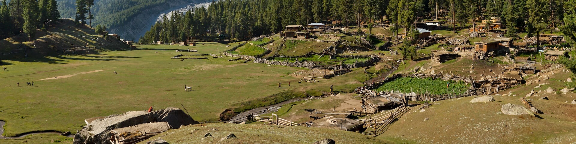 Nanga Parbat and Fairy Meadows in Northern Pakistan.