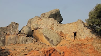 Close to the small city Masvingo in Zimbabwe you find the origin to the name Zimbabwe got in 1980. The name was already used by african nationalists around 1960 as a possible name for the country the day they got their freedom. The name comes from shona language and means ruins. In 1986 this amazing place was proclaimed a Unesco World Heritage Site. This is an amazing place and a must visit if you are in Zimbabwe.
Read more at: http://www.travelwithallsenses.com/great-zimbabwe-unesco-world-heritage-site/
