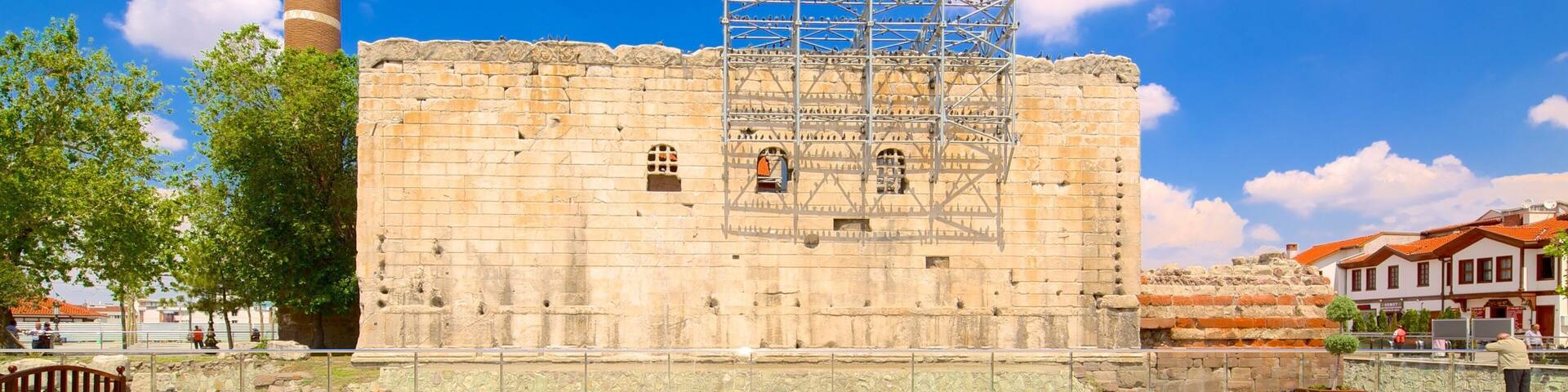 Monumentum Ancyranum which includes heritage architecture