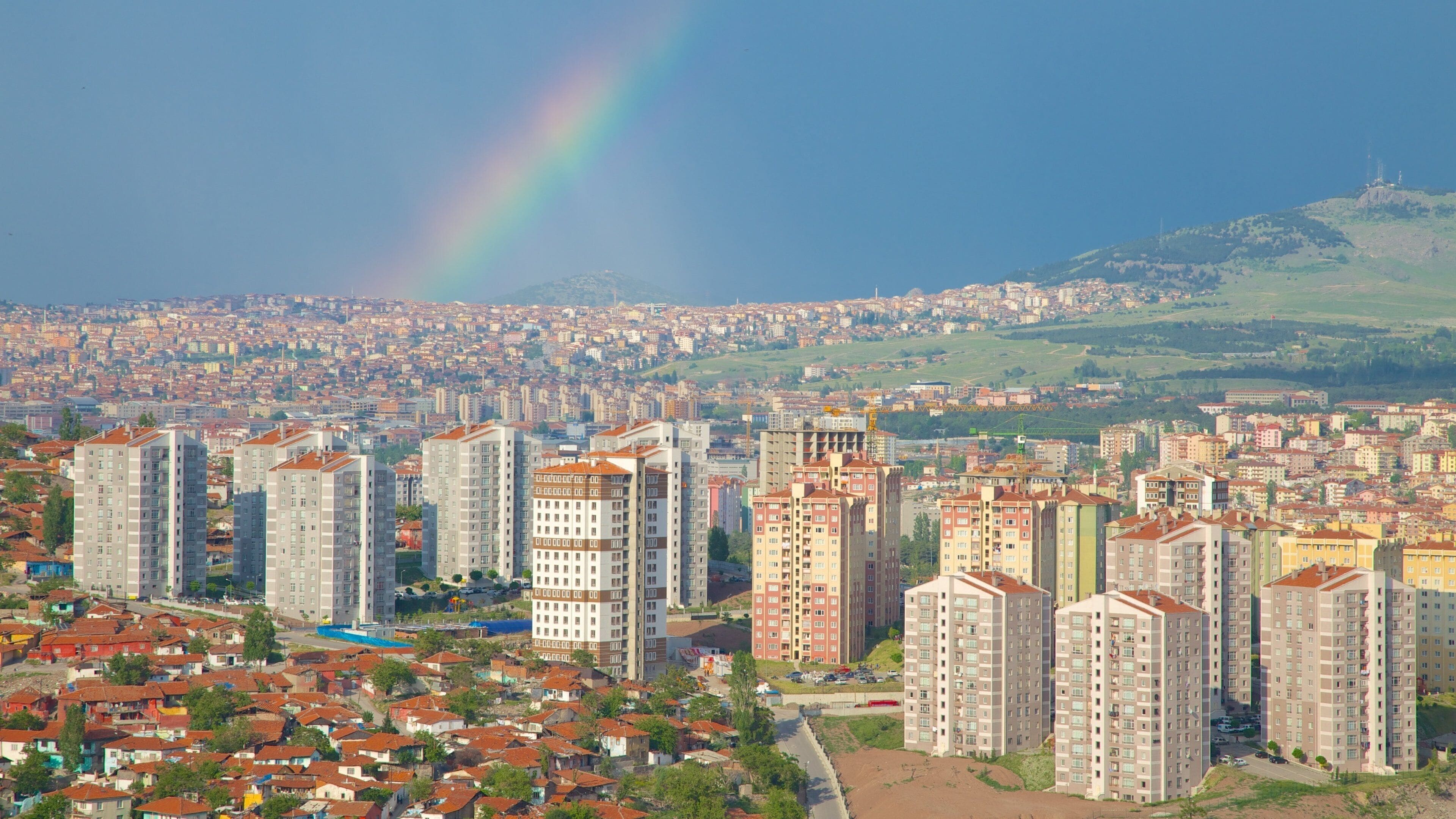 Ankara Citadel which includes a city