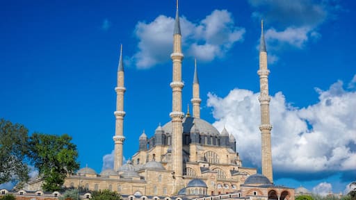 Panoramic view of Selimiye Mosque, Edirne
