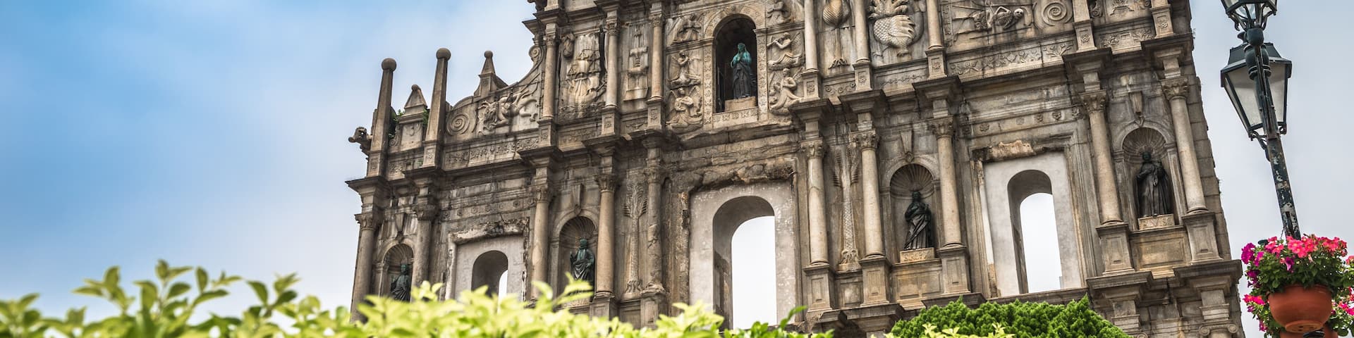 The Ruins of St. Paul's in Macau, China.