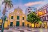 Historic Centre of Macau. Senado Square in China.