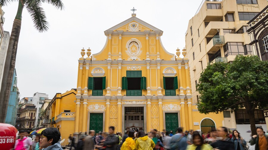 St. Dominic\'s Church which includes heritage architecture, street scenes and a church or cathedral