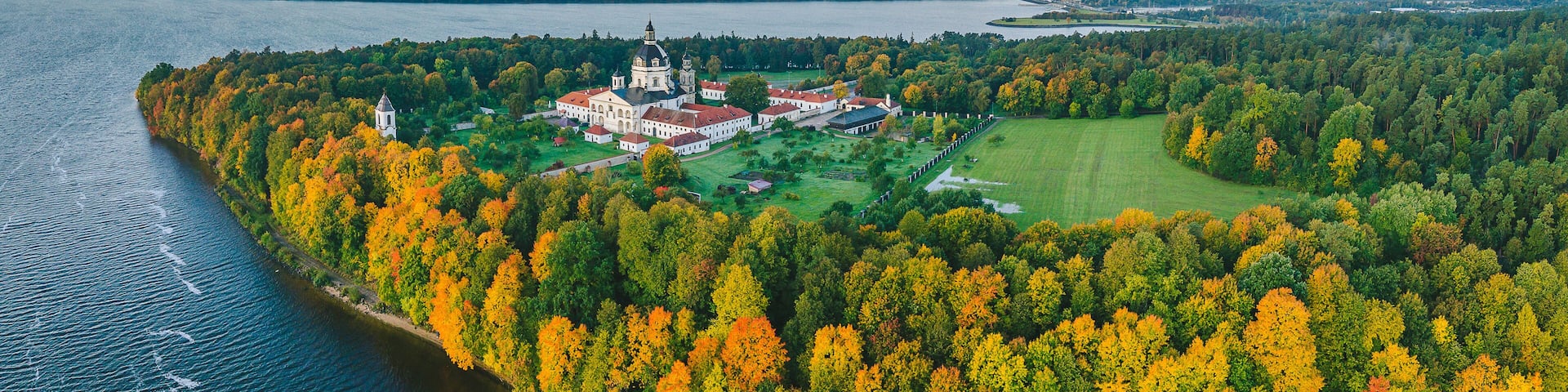 Pazaislis Monastery in Kaunas, Lithuania