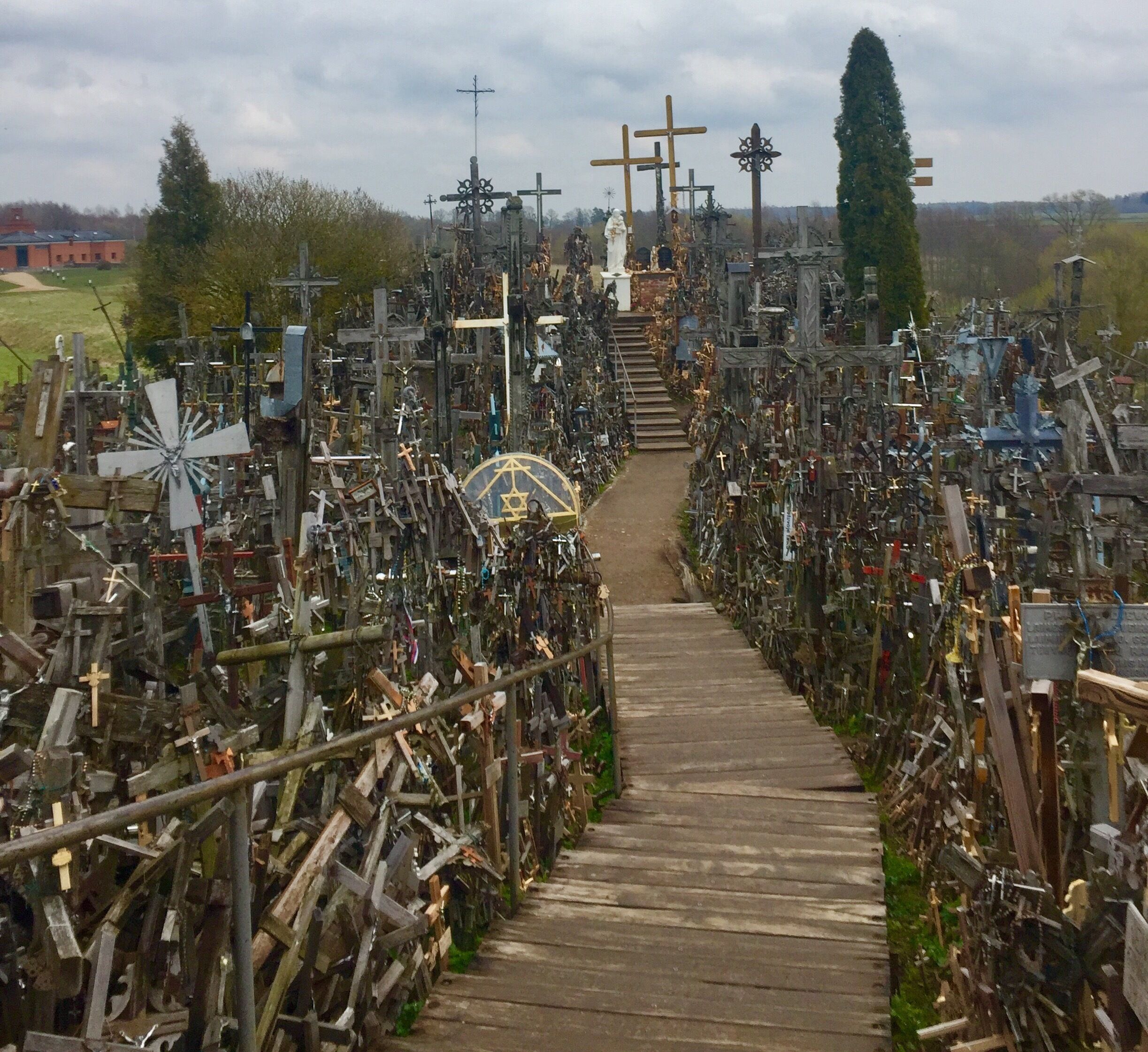 Fascinating place to visit even if you're not religious. The amount of crosses is unbelievable!