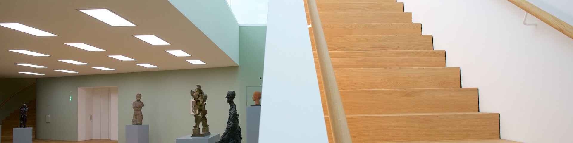 Liechtenstein Art Museum which includes interior views