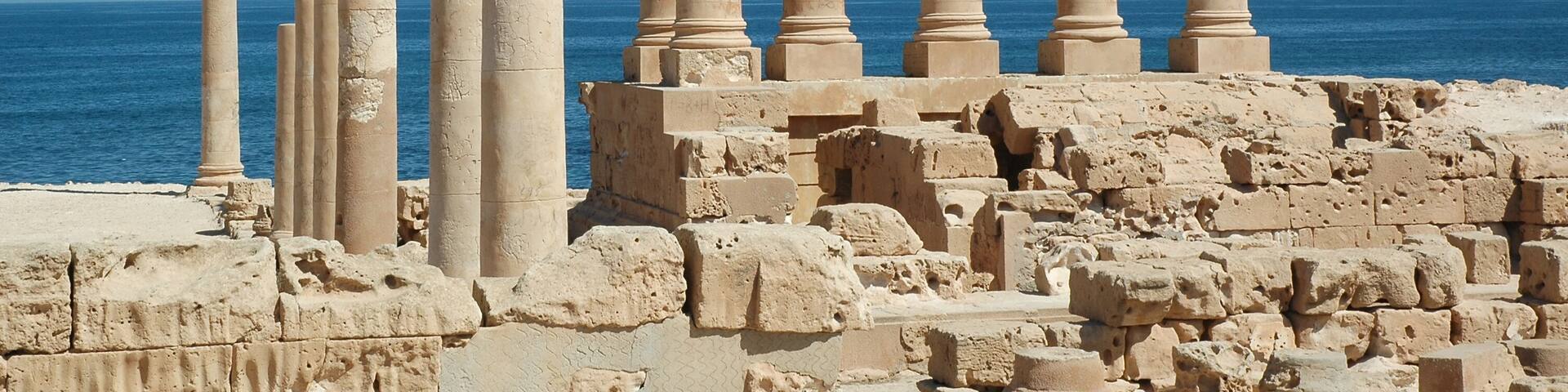 Libia. Sabratha tempio di Iside