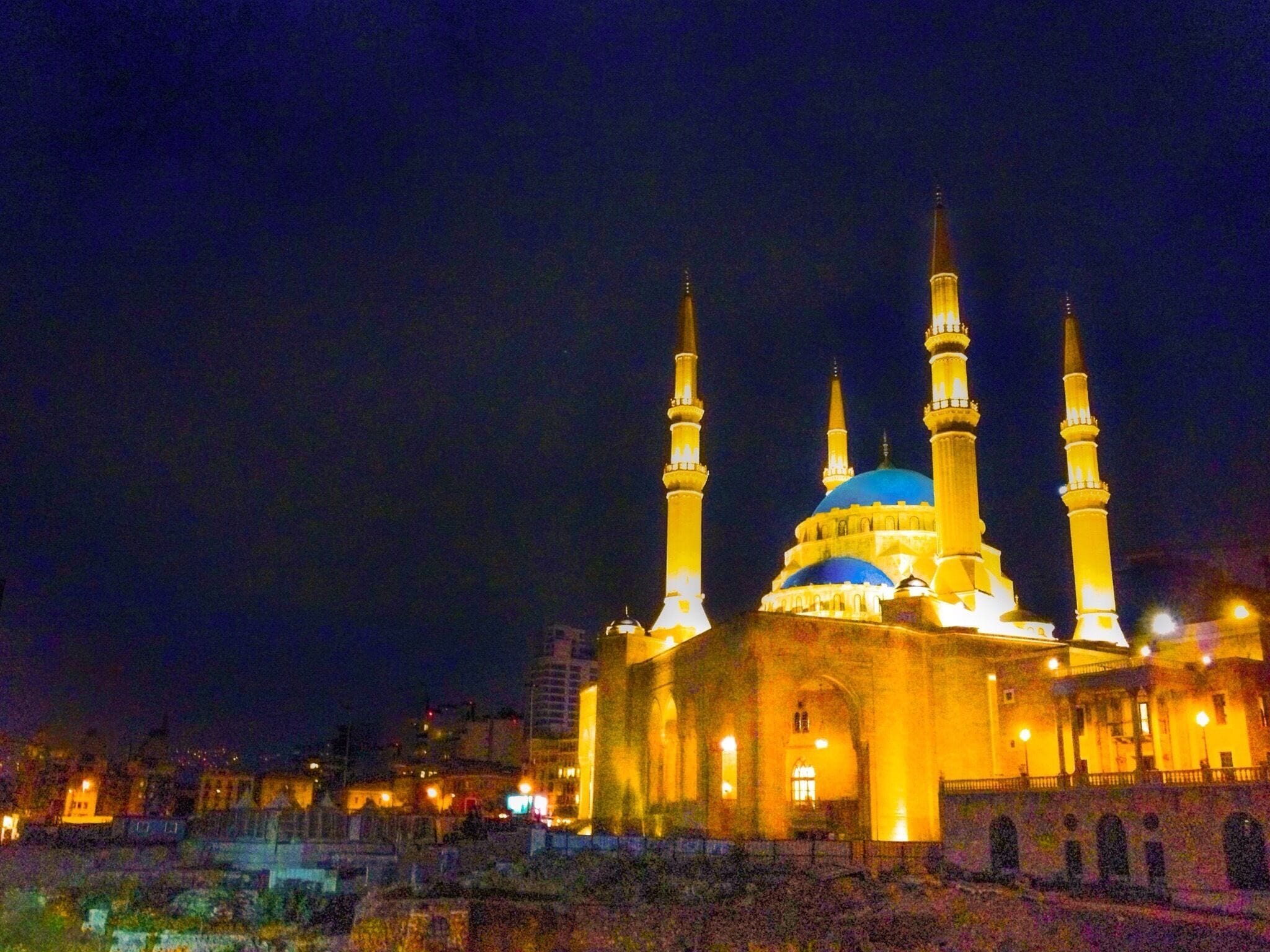 Stunning Mosque in Beirut