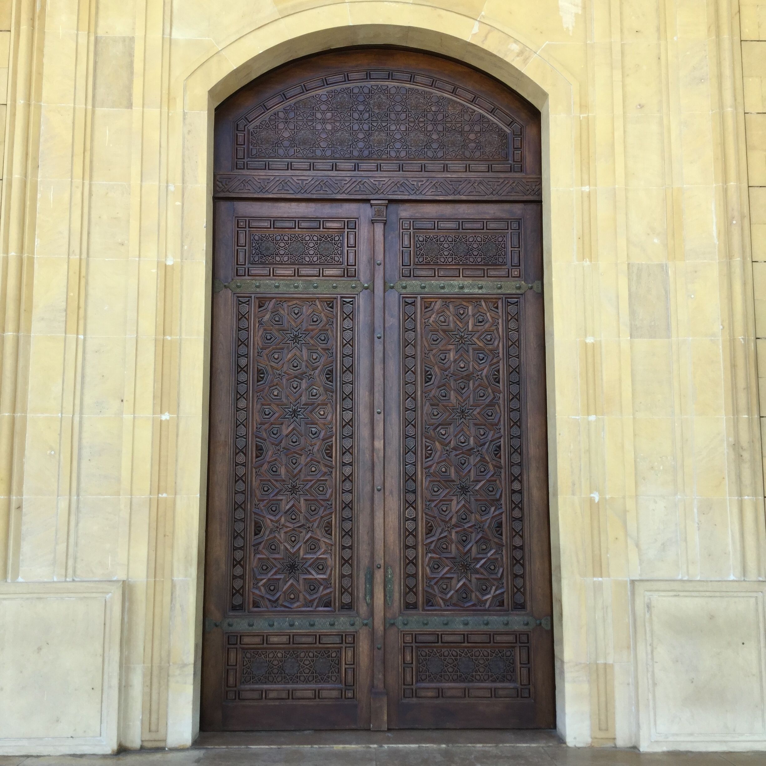 The Mohammad Al-Amin Mosque, or Blue Mosque, is a Sunni mosque located in downtown Beirut, Lebanon.  While recently constructed, the layout and the structure reflects traditional architectural values.