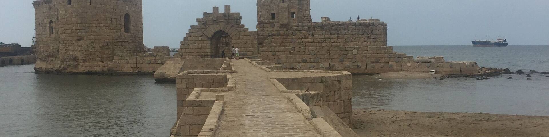 Beautiful fishing fort from the biblical era.