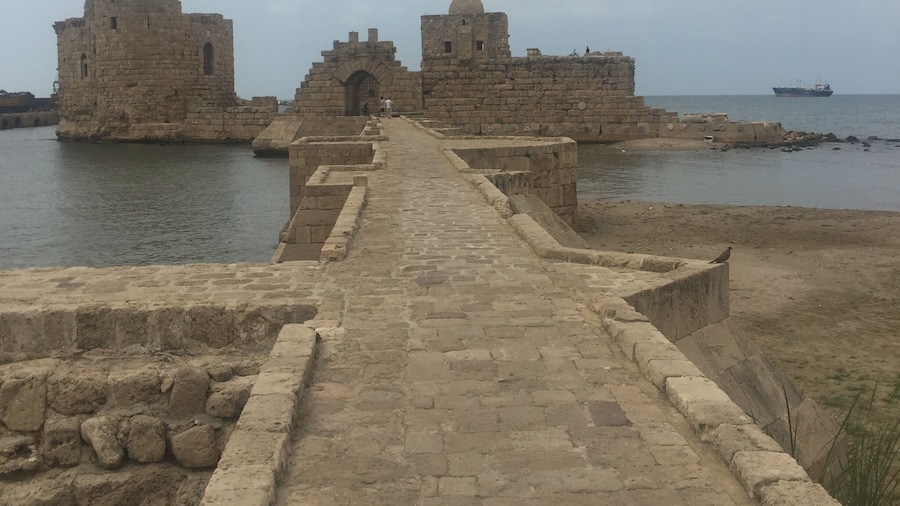 Beautiful fishing fort from the biblical era.