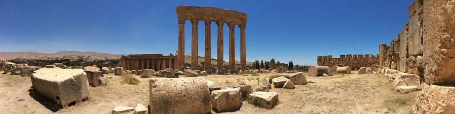Ruins at Baalbeck dwarfing anything I've ever seen - I wish more people knew about the amazing cultural and historical heritage of Lebanon, instead of vague associating it with a 'war zone'.