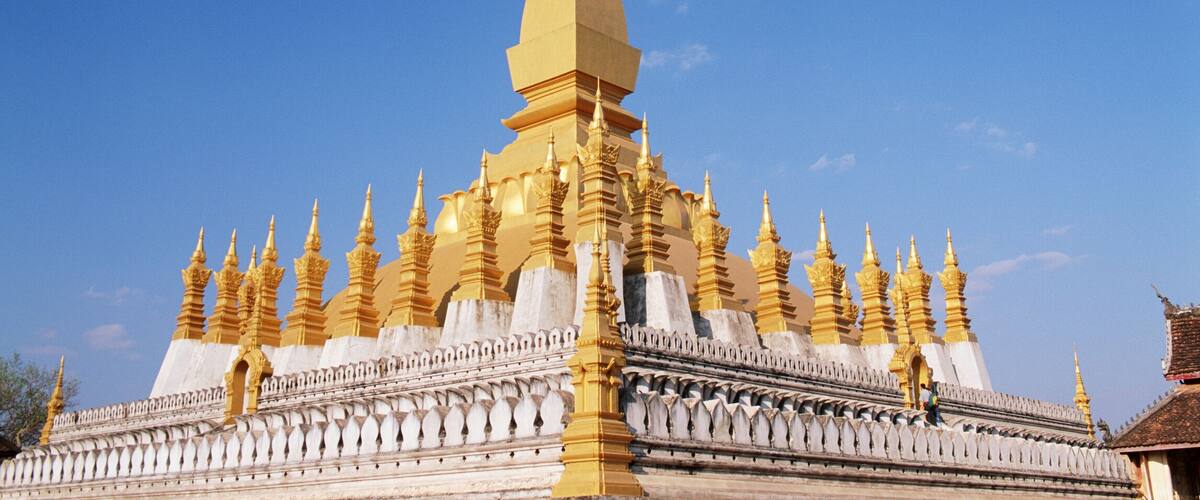 THAT LUANG, NUMBER ONE LAOS TEMPLE, VIENTIANE, LAOS