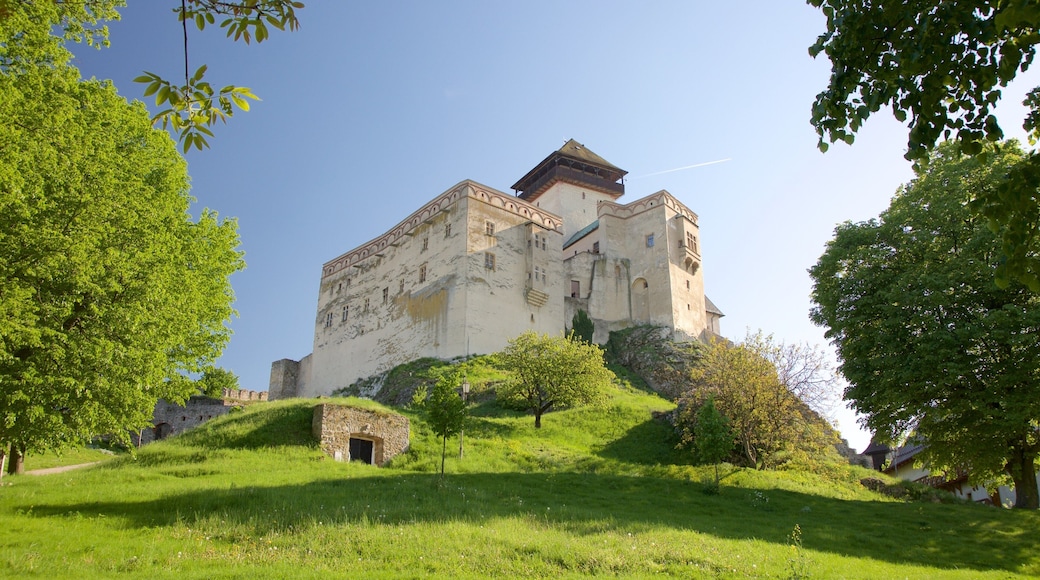 Slovakiet som viser en have, kulturarvsgenstande og slot eller palads