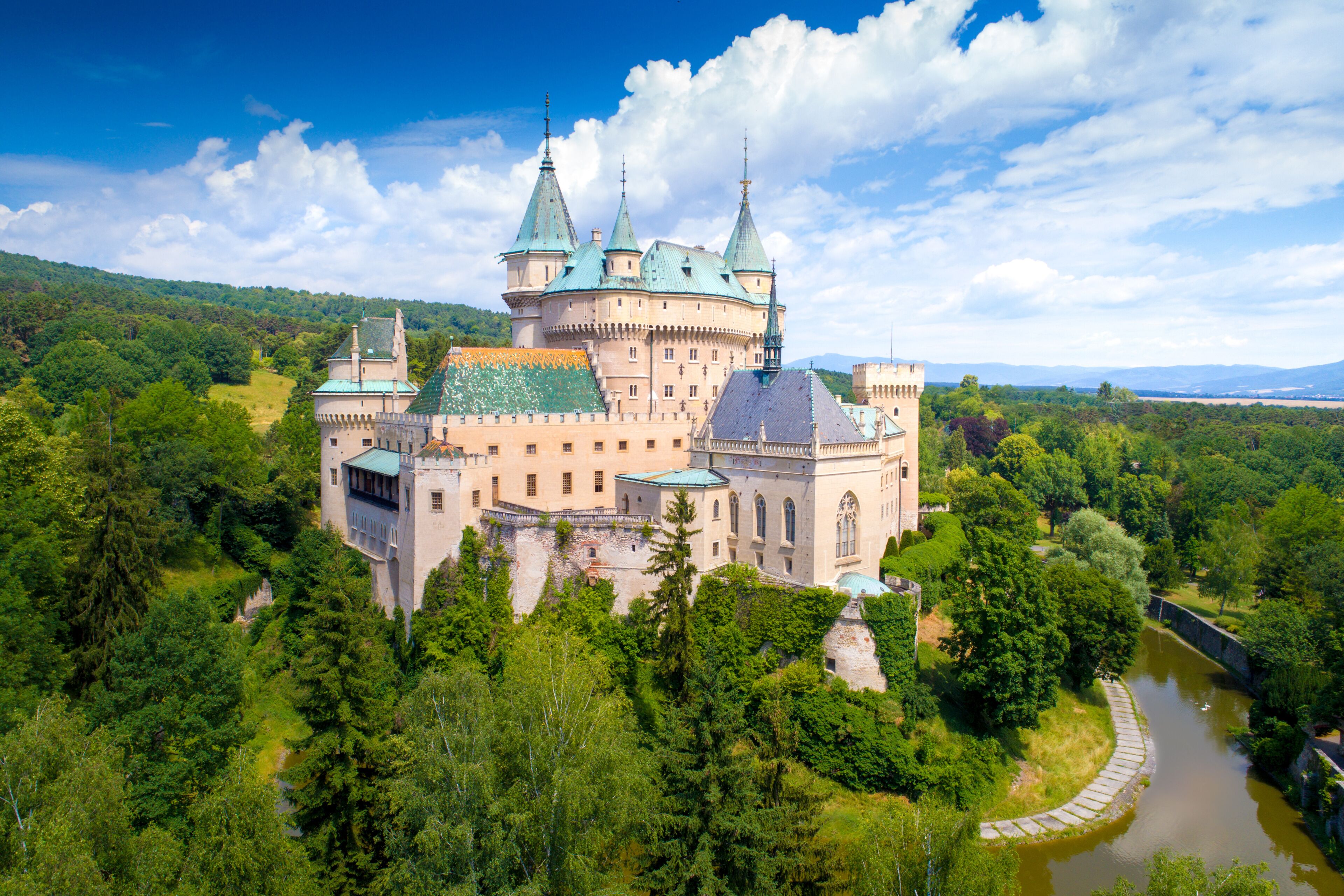 Bojnice Castle in Slovakia