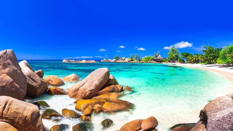 Anse Lazion ranta