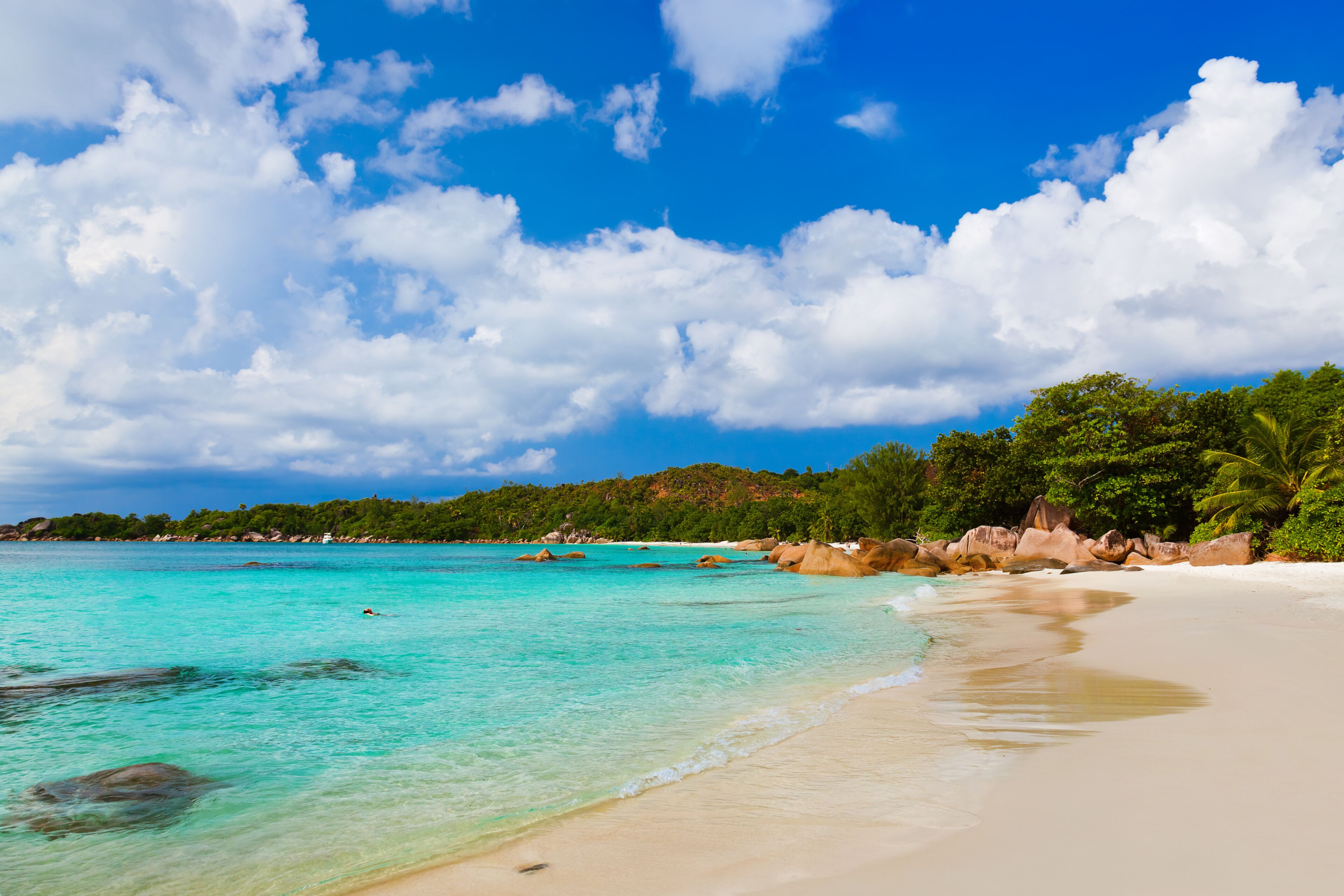 Beach Anse Lazio - Seychelles