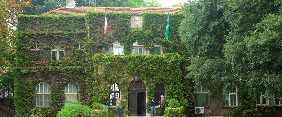 Zoo di Belgrado che include animali da zoo e parco