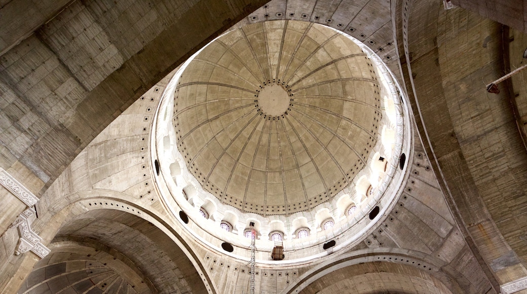 Cathedral of Saint Sava featuring a church or cathedral and interior views