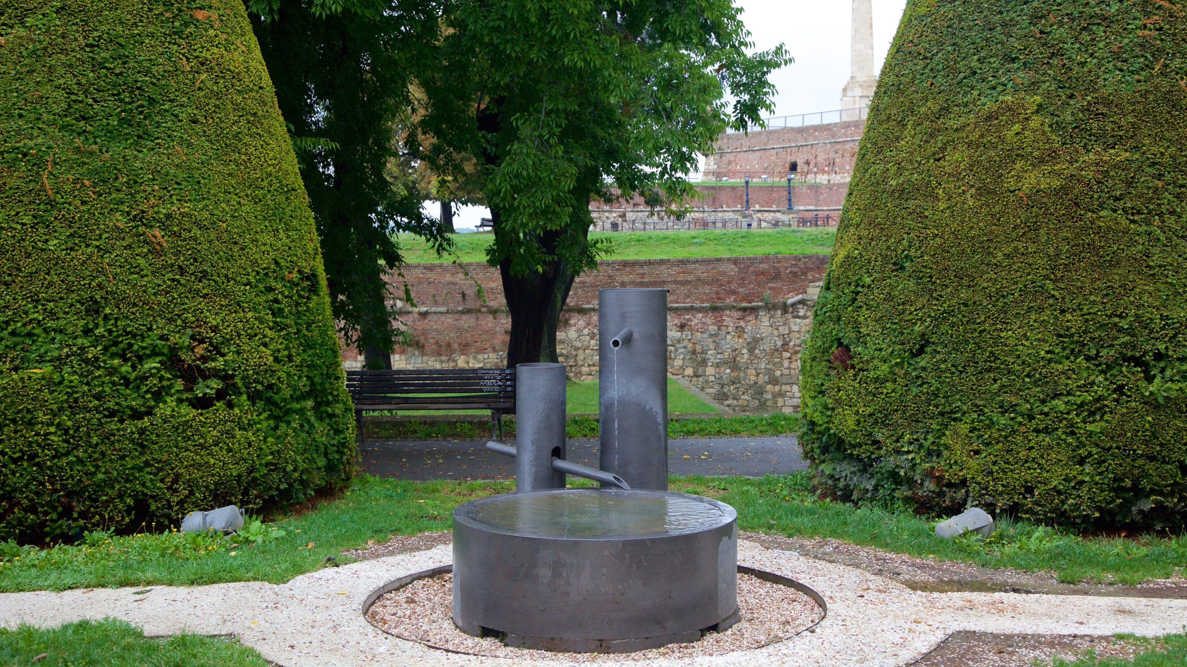 승리자의 상 을 보여주는 기념물 과 공원