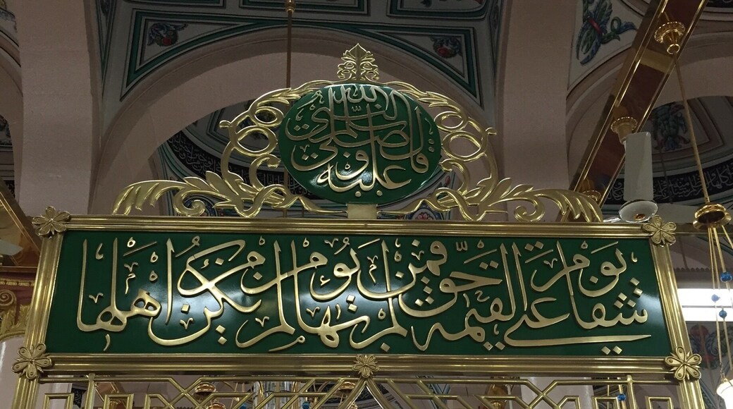 An indescribable sense of peace is bestowed upon people as they enter the mosque.