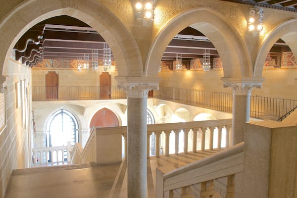 Palazzo Pubblico showing heritage architecture, interior views and an administrative buidling