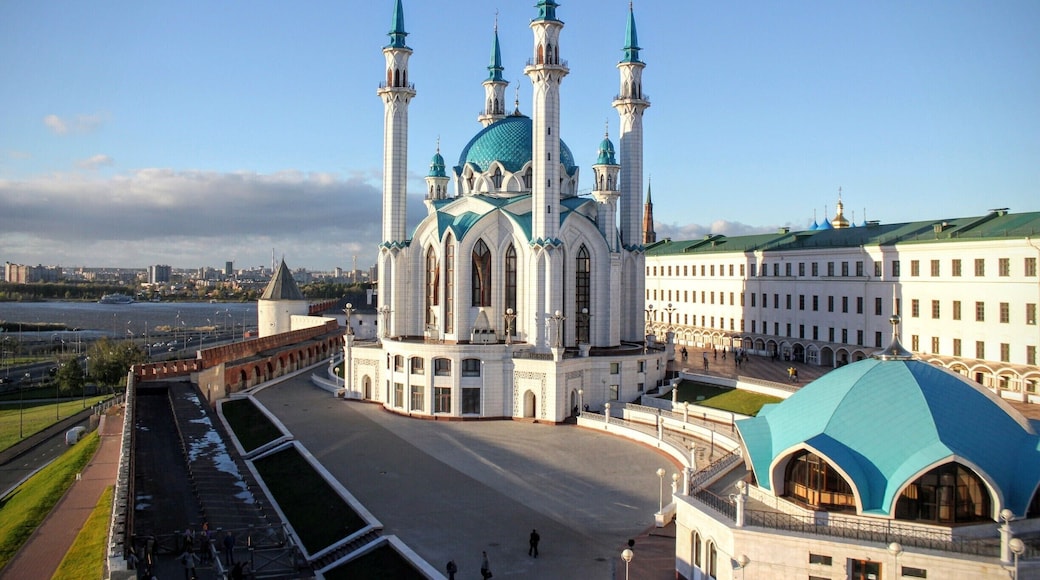 Just inside the Kazan's kremlin walls, you'll find this beautiful mosque.