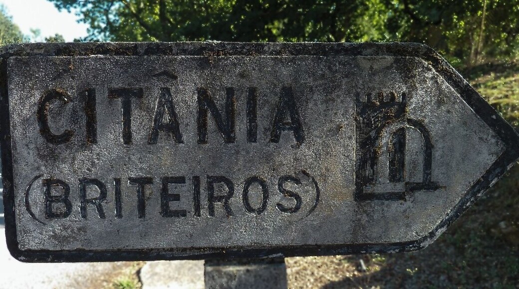 Citânia de Briteiros, a large compound of archaeological ruins of an important proto-historic settlement, which was first inhabited more than 2000 years ago, in the Iron Age.
You can read more of the history here: http://imoutoftheoffice.com/citania-de-briteiros-the-proto-historic-settlement/