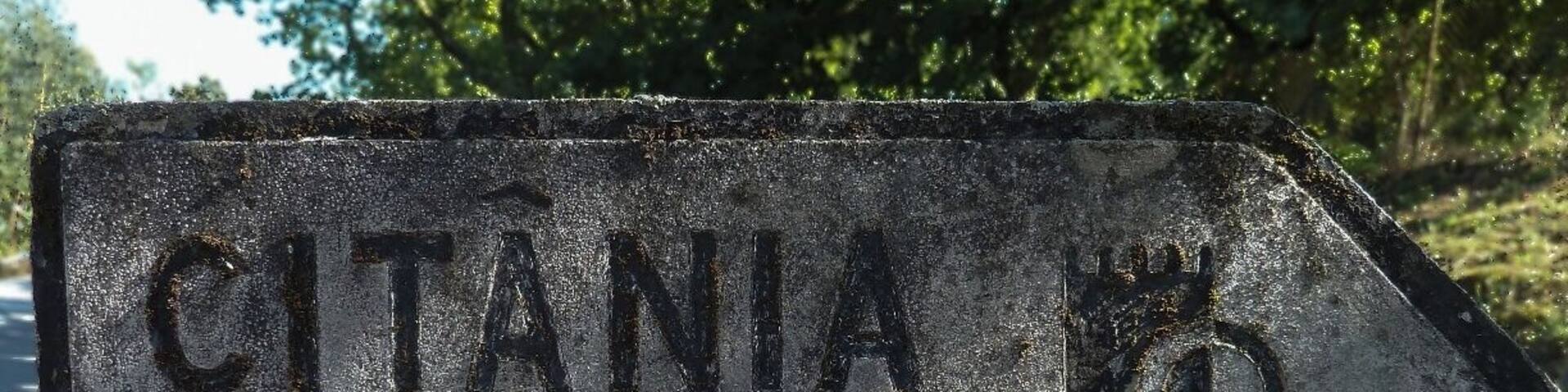 Citânia de Briteiros, a large compound of archaeological ruins of an important proto-historic settlement, which was first inhabited more than 2000 years ago, in the Iron Age.
You can read more of the history here: http://imoutoftheoffice.com/citania-de-briteiros-the-proto-historic-settlement/