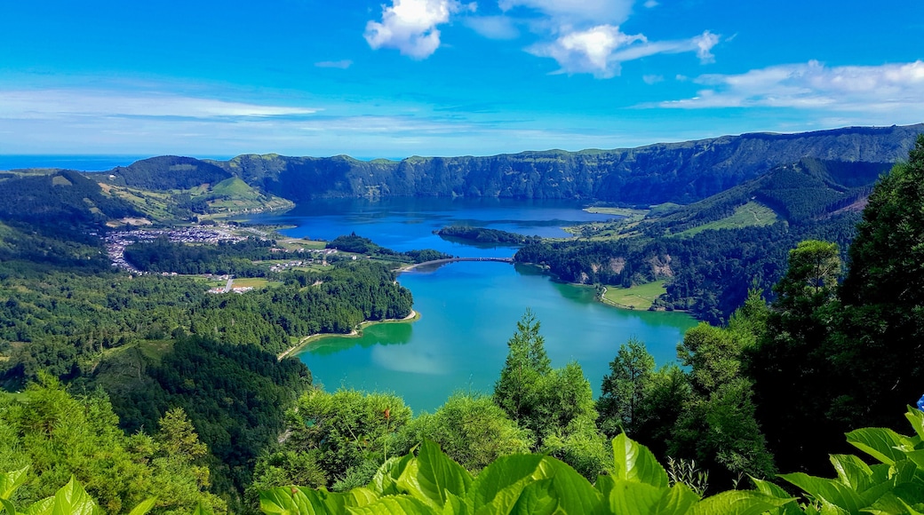 Lake Azul on the island of Sao Miguel Azores