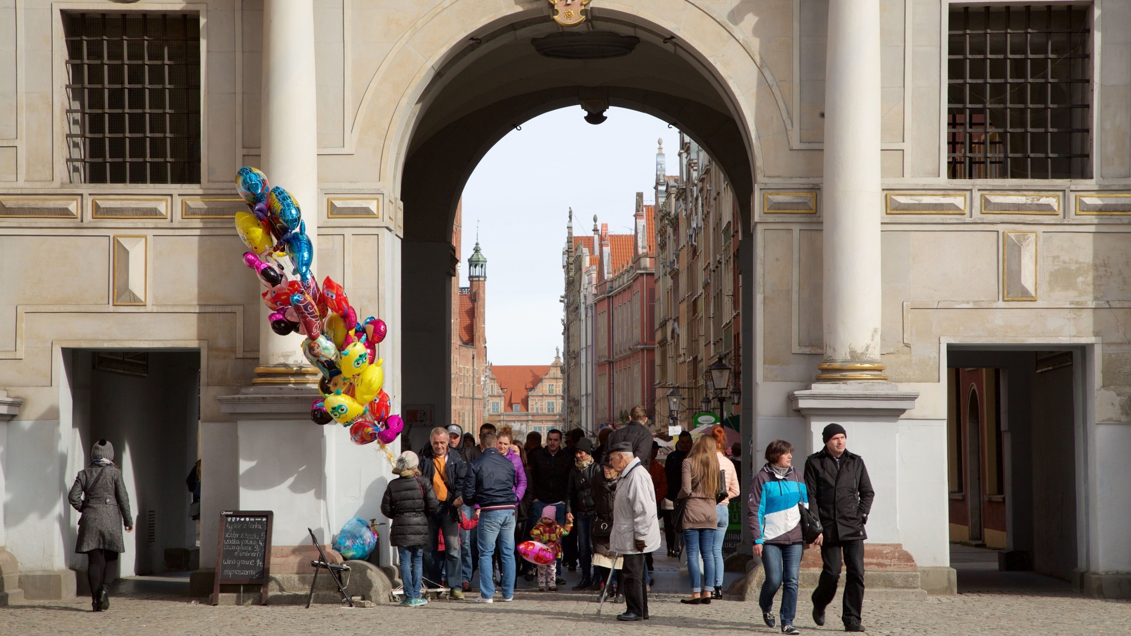 Golden Gate as well as a small group of people