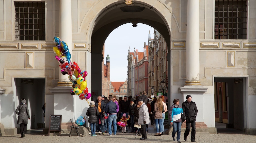 Golden Gate as well as a small group of people