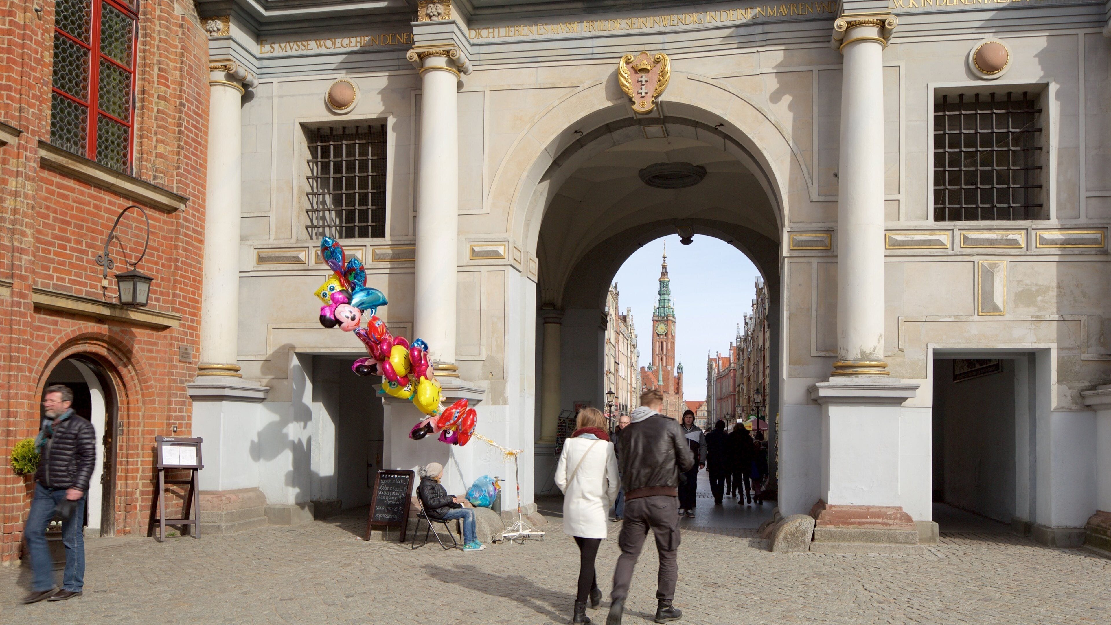 Golden Gate såväl som ett par