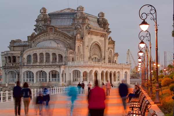 Constanta Casino das einen Sonnenuntergang