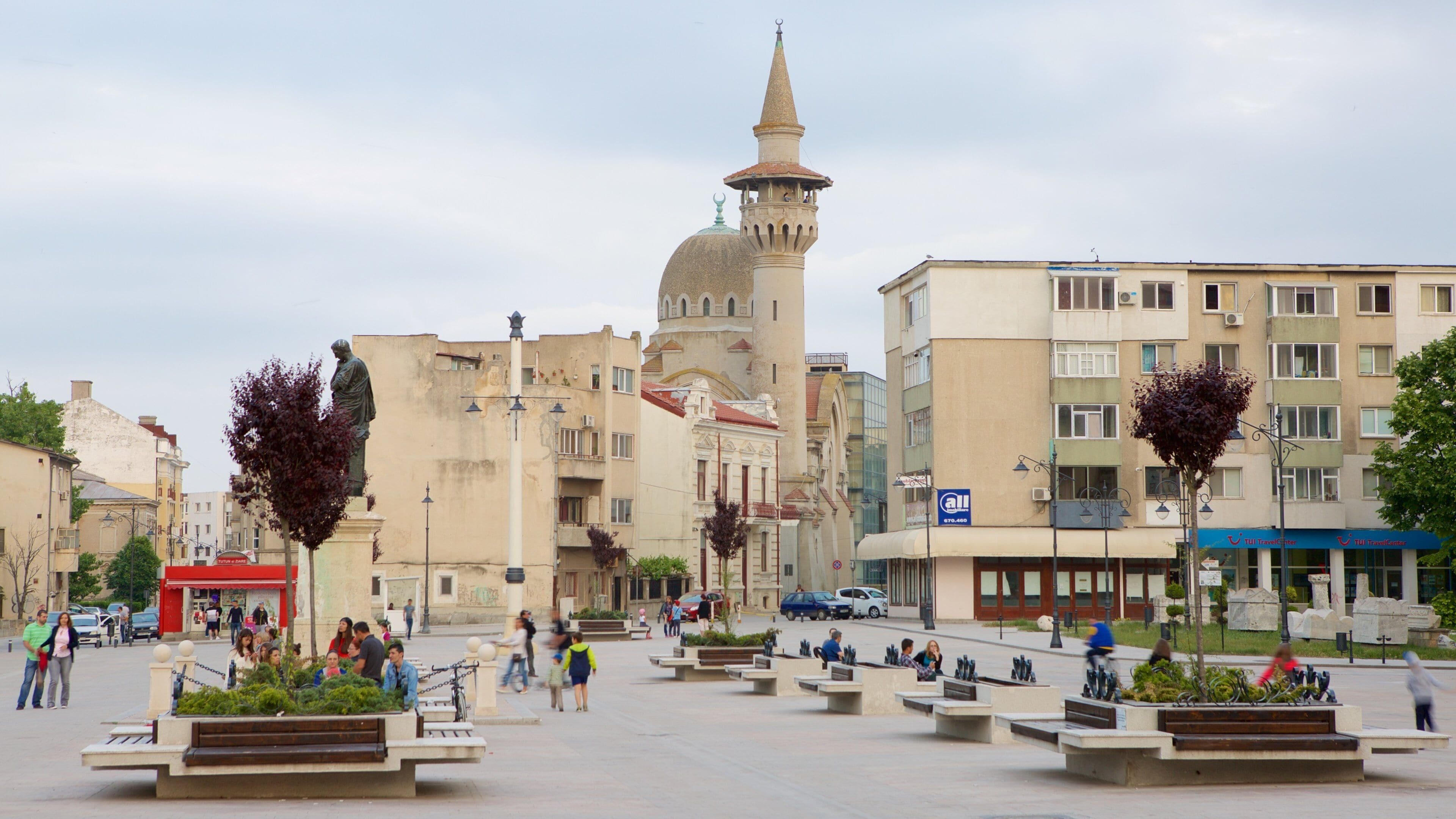 จัตุรัส Ovid แสดง จัตุรัสหรือพลาซ่า