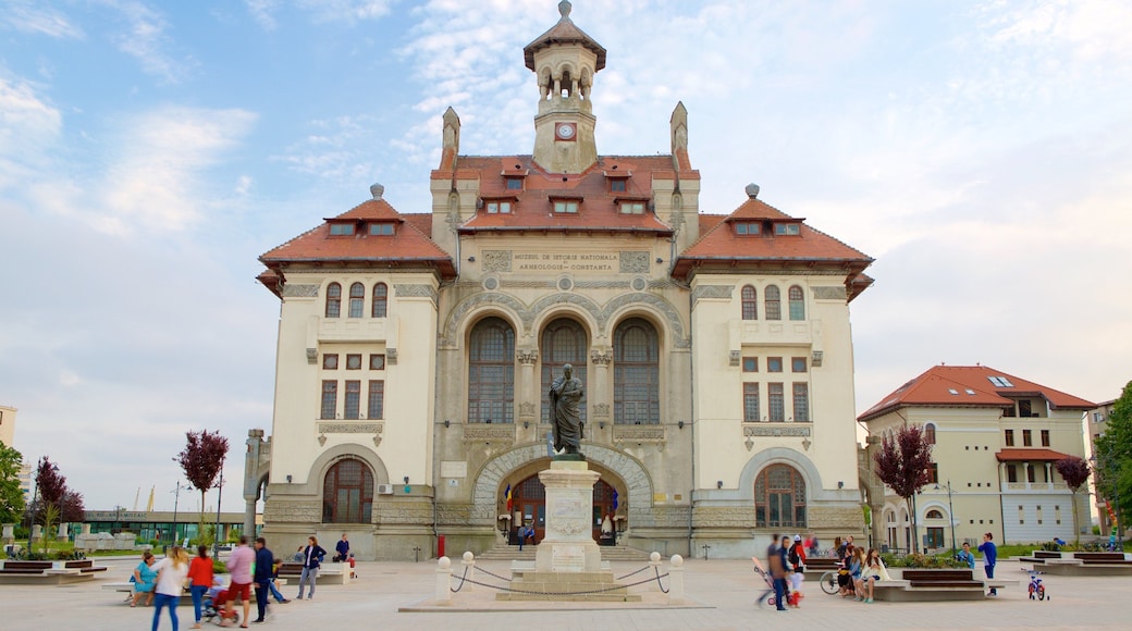 จัตุรัส Ovid แสดง อาคารบริหาร