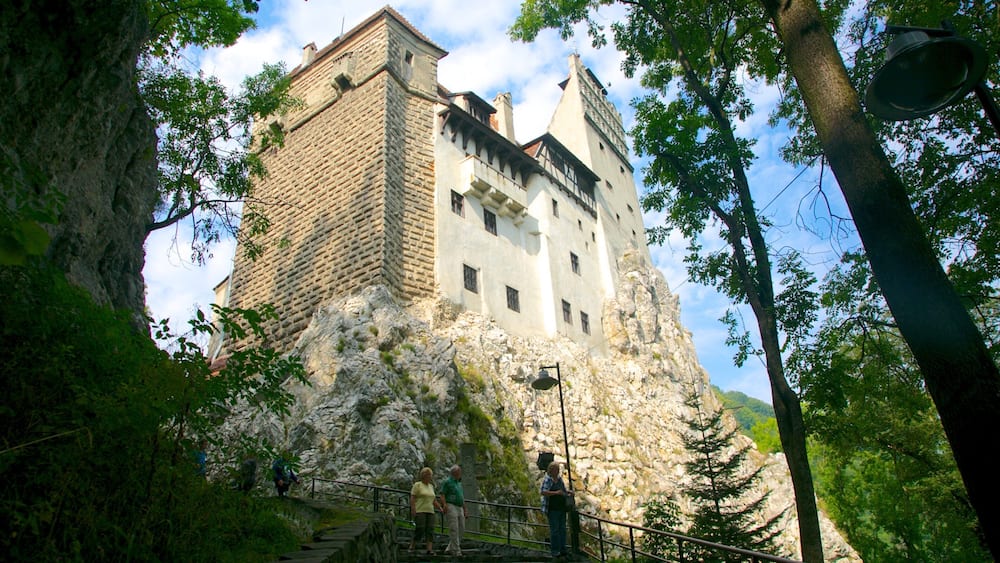 Bran Castle das einen Palast oder Schloss und historische Architektur