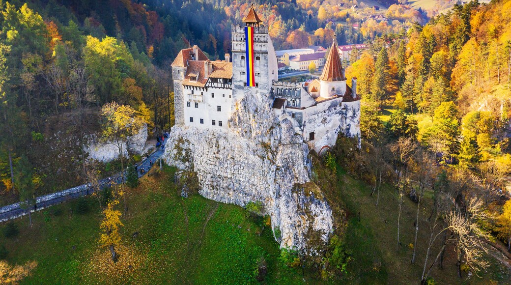 Brasov, Transylvania. Bran Castle, Romania.