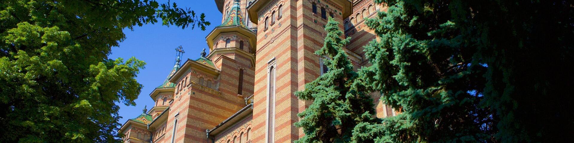 Romanian Orthodox Cathedral which includes heritage architecture, religious aspects and a church or cathedral