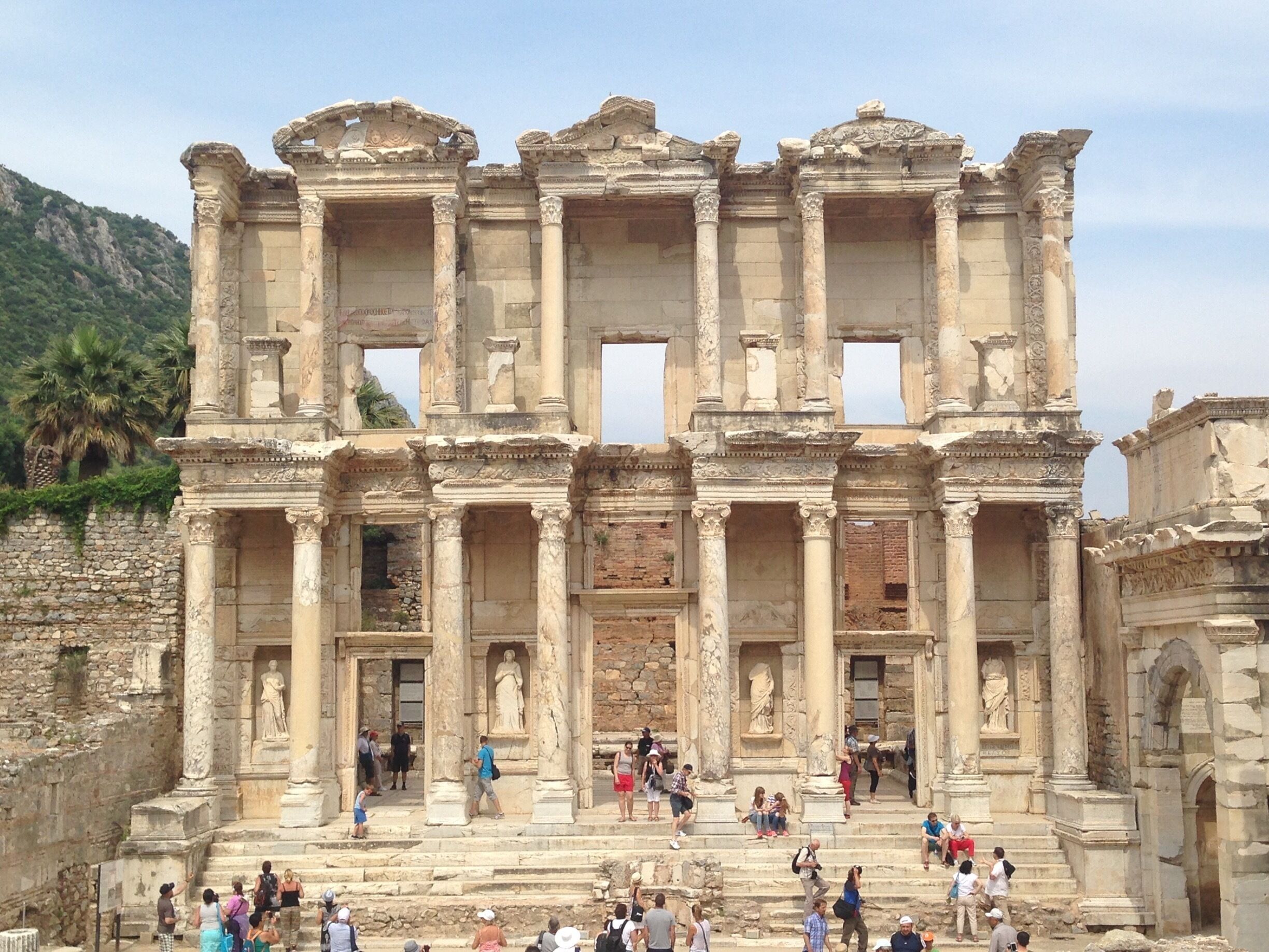 Incredible Greek ruins at Ephesus, Turkey 