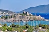 Saint Peter Castle (Bodrum Kalesi) and cityscape of Bodrum, Turkey