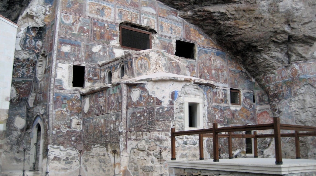 I took these photos back in 2007. The memories of this fabulous monastery come flooding back. If you are into out-of-the-way places there is none better than Sumela Monastery near the Black Sea. #Trove on
